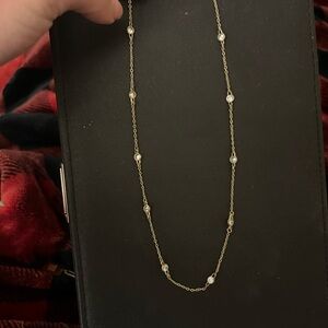 Elegant Gold and silver  Necklace